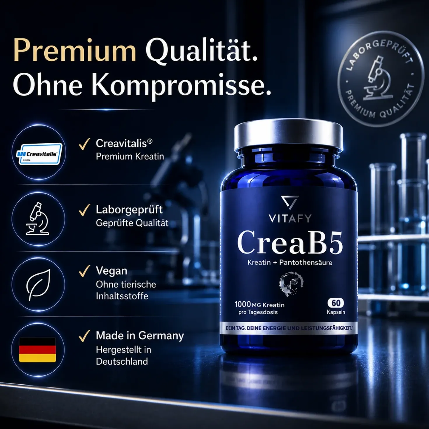 CreaB5 Energie Formel (60 Kapseln)