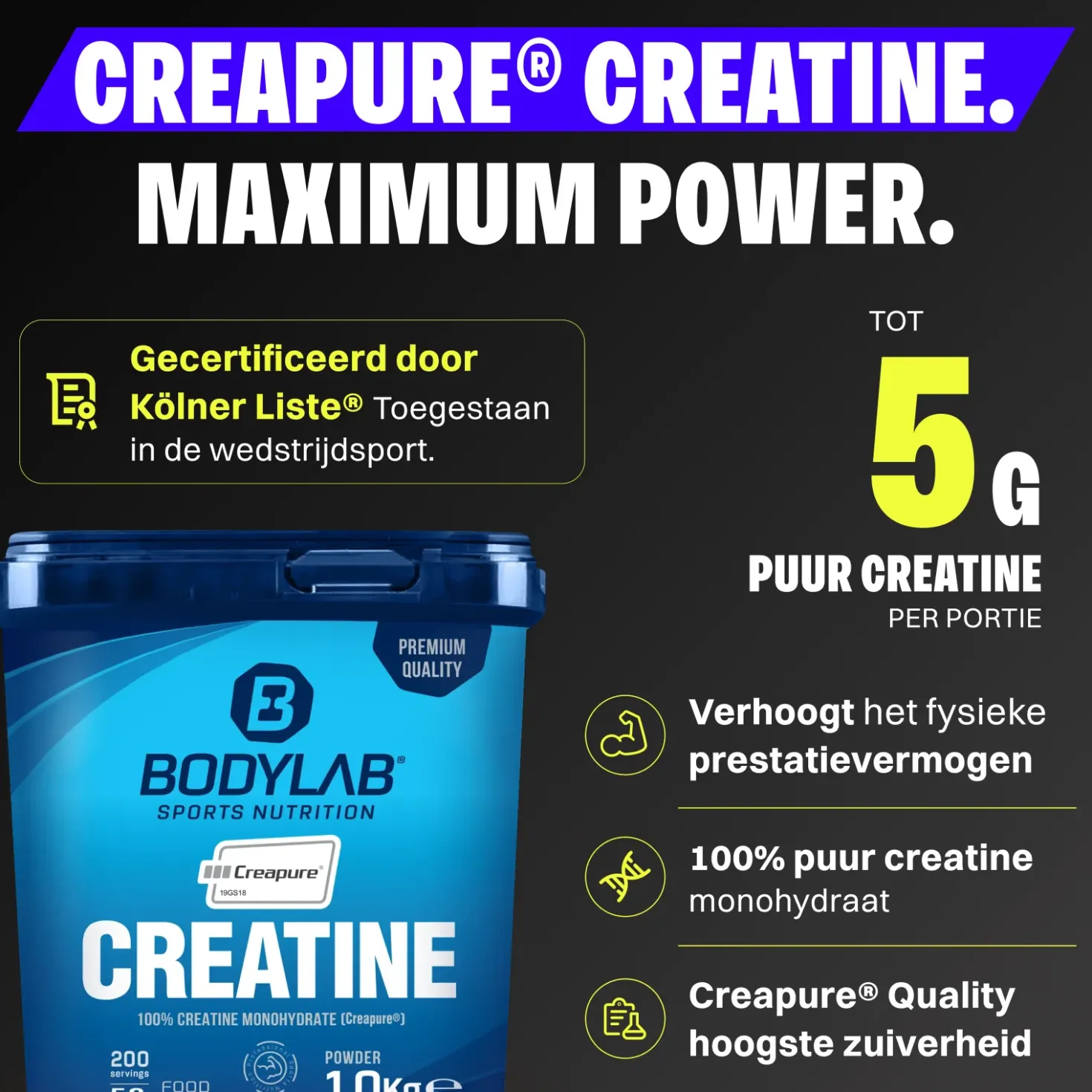 Creatine (Creapure®) (500g)