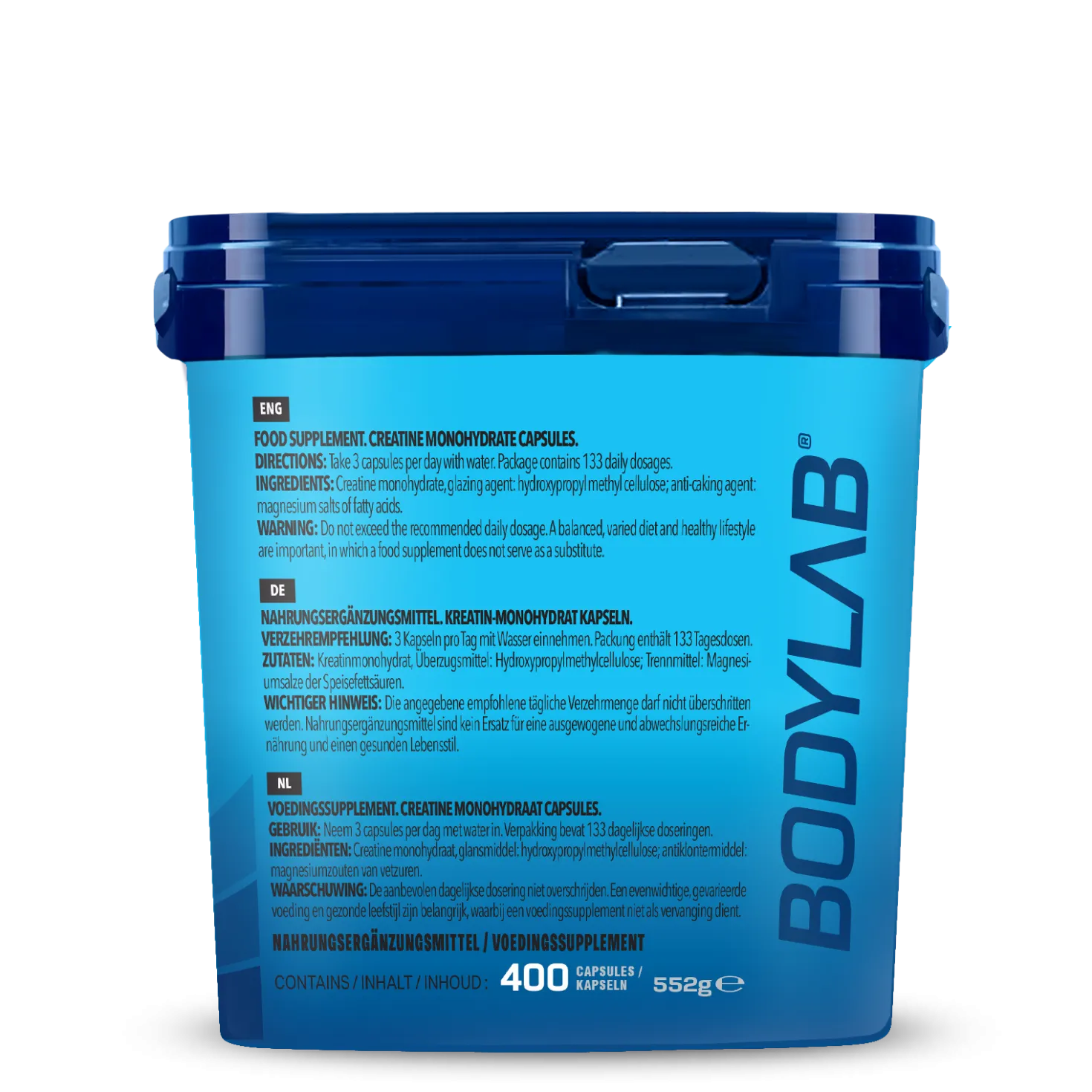 Creatine Monohydrate Mega Caps (400 Kapseln)