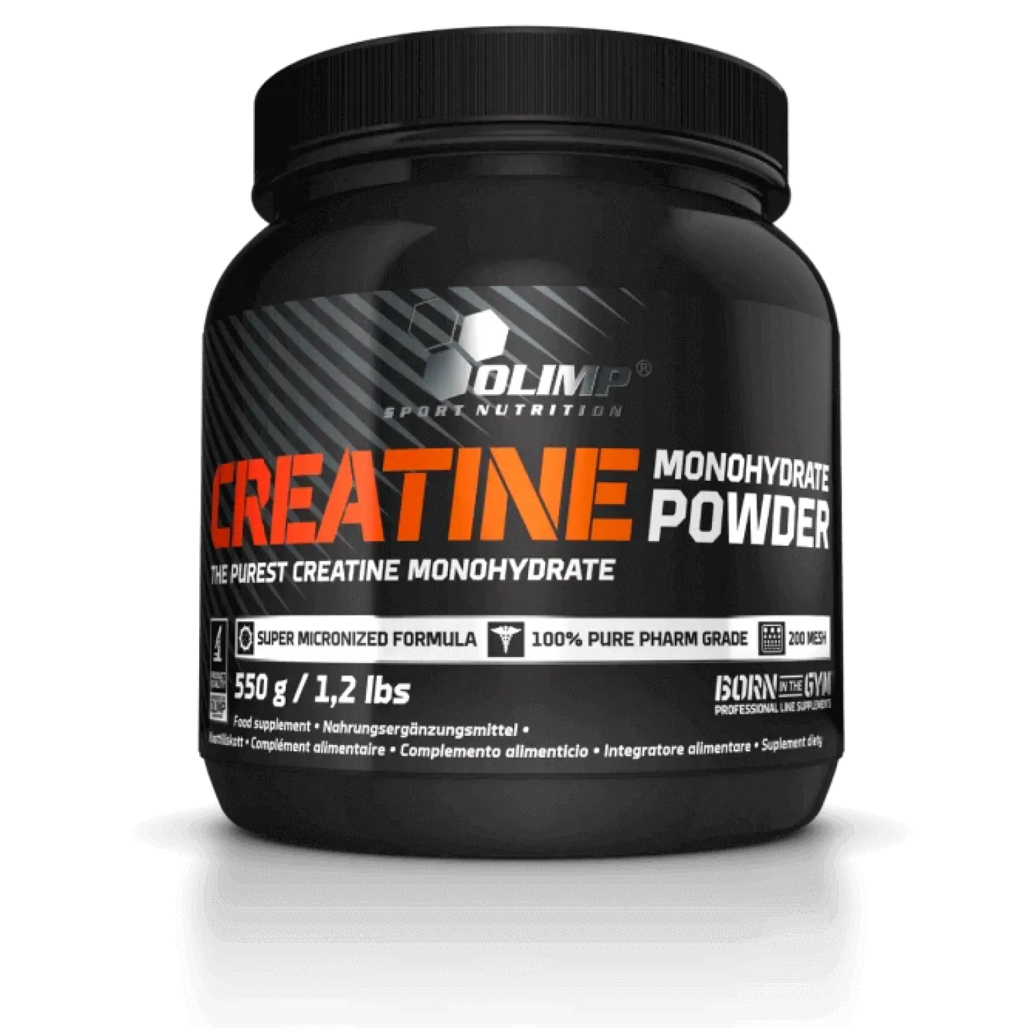 Creatine Monohydrate Powder (550g)