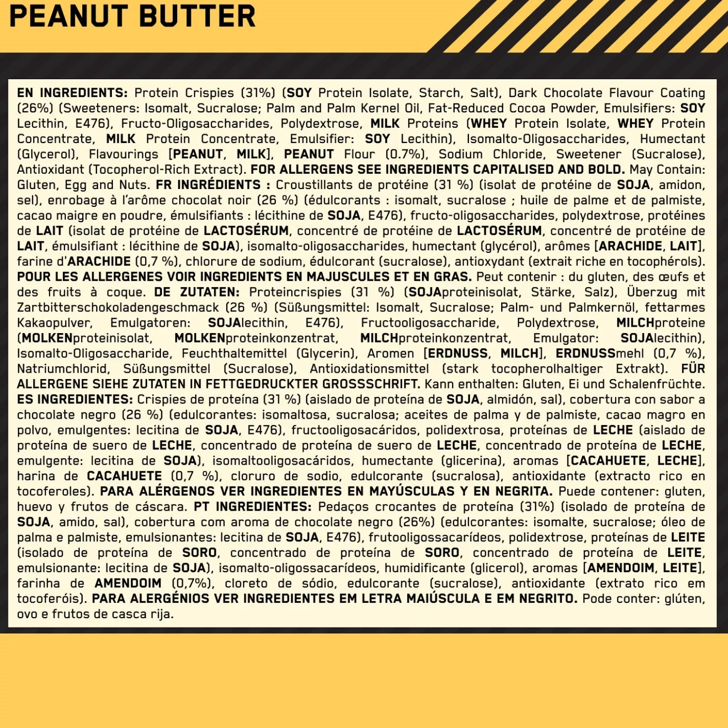Crispy Protein Bar (10x65g)
