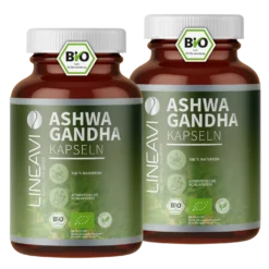 Doppelpack: Bio Ashwagandha Kapseln (2x150 Kapseln)
