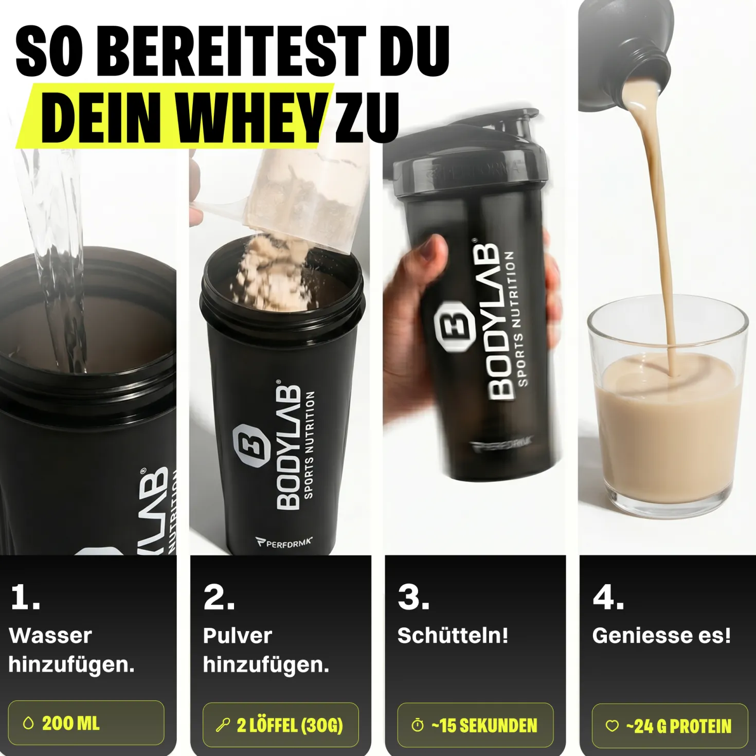 Doppelpack Whey Protein (2x1000g)
