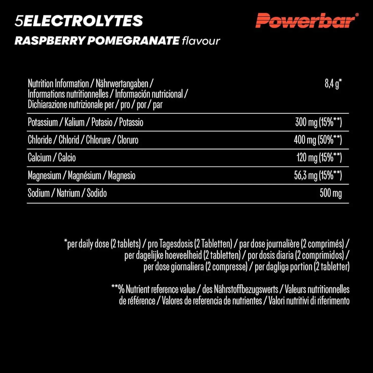 5 Electrolytes Sports Drink (12x10Tabs)