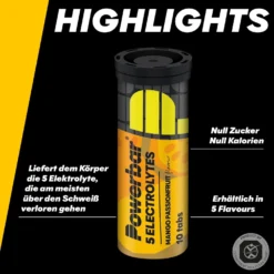 5 Electrolytes Zero Calorie Sports Drink Röhrchen (10 Brausetabletten)