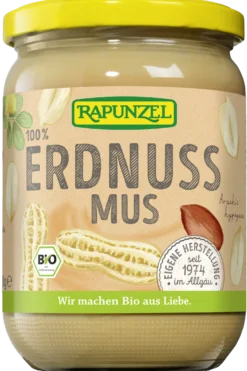 Erdnussmus fein bio (500g)