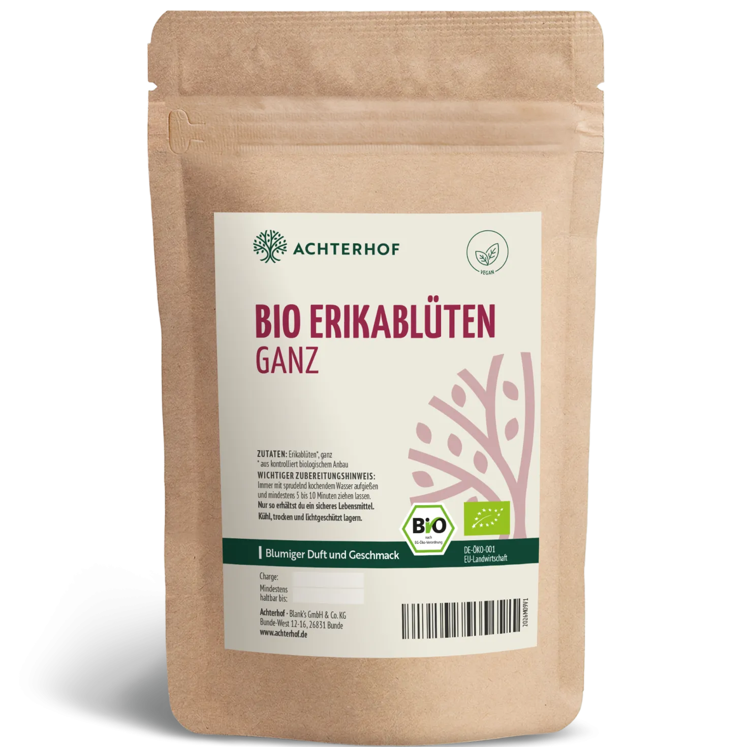Erikablüten ganz Bio (100g)