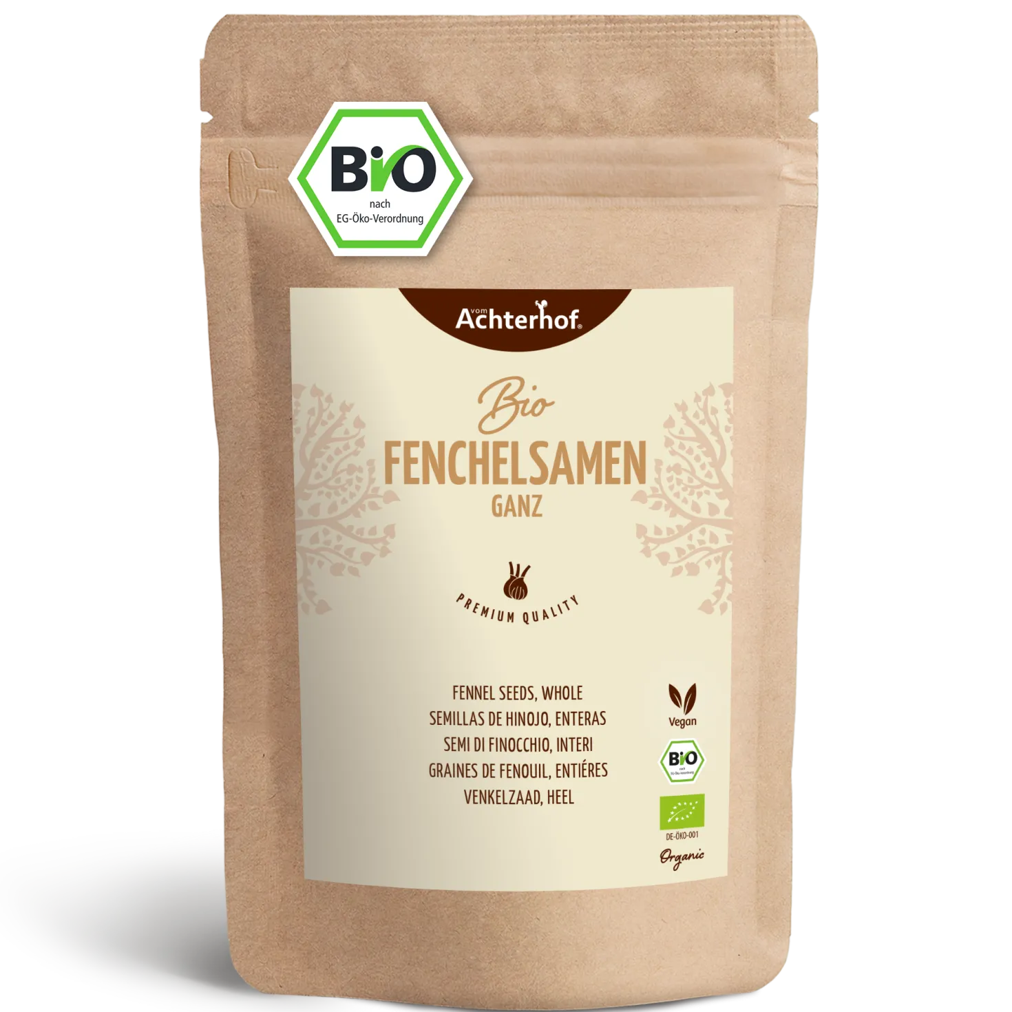 Fenchelsamen ganz Bio (1000g)