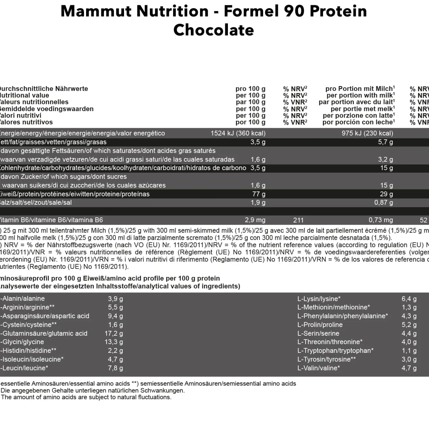 Formel 90 Protein (3000g)