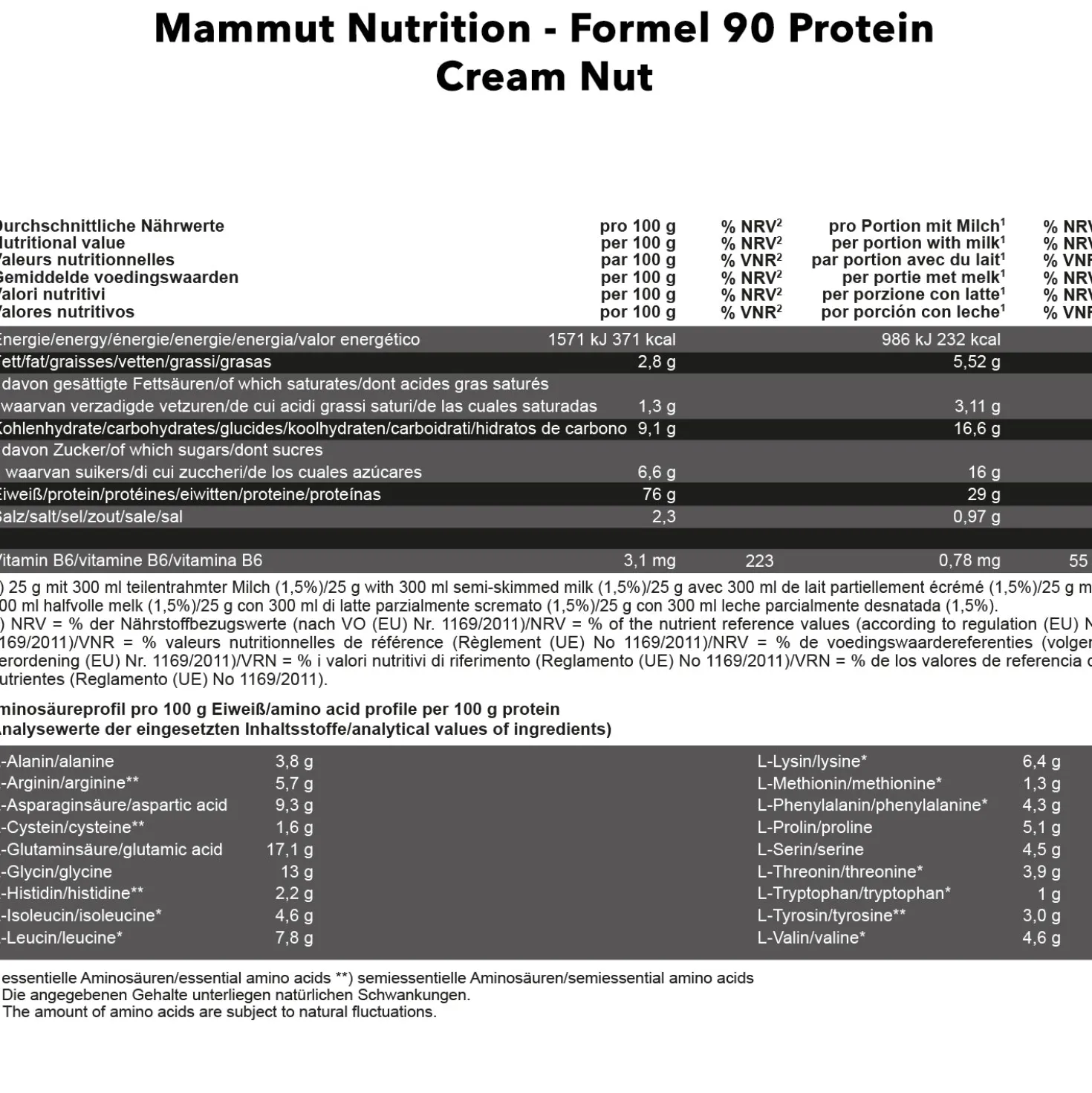 Formel 90 Protein (3000g)