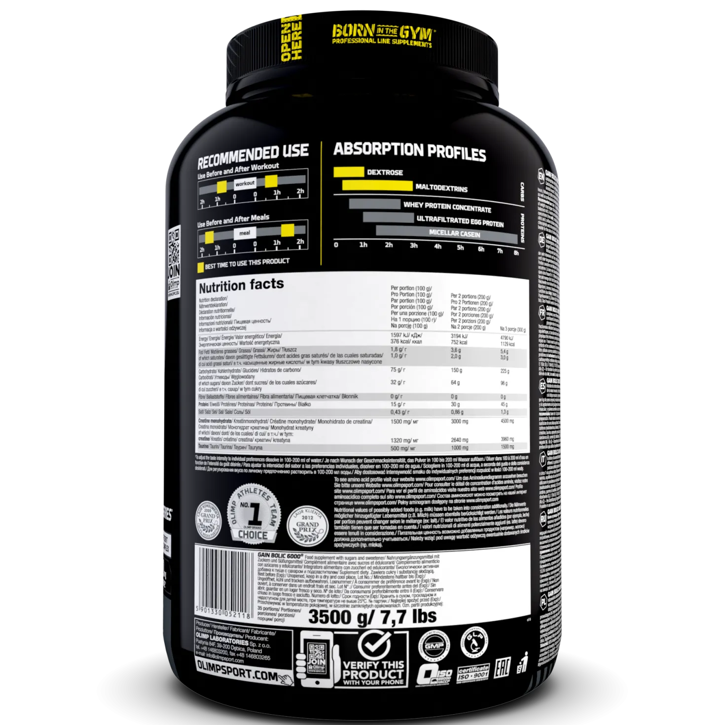 Gain Bolic 6000 (3500g)