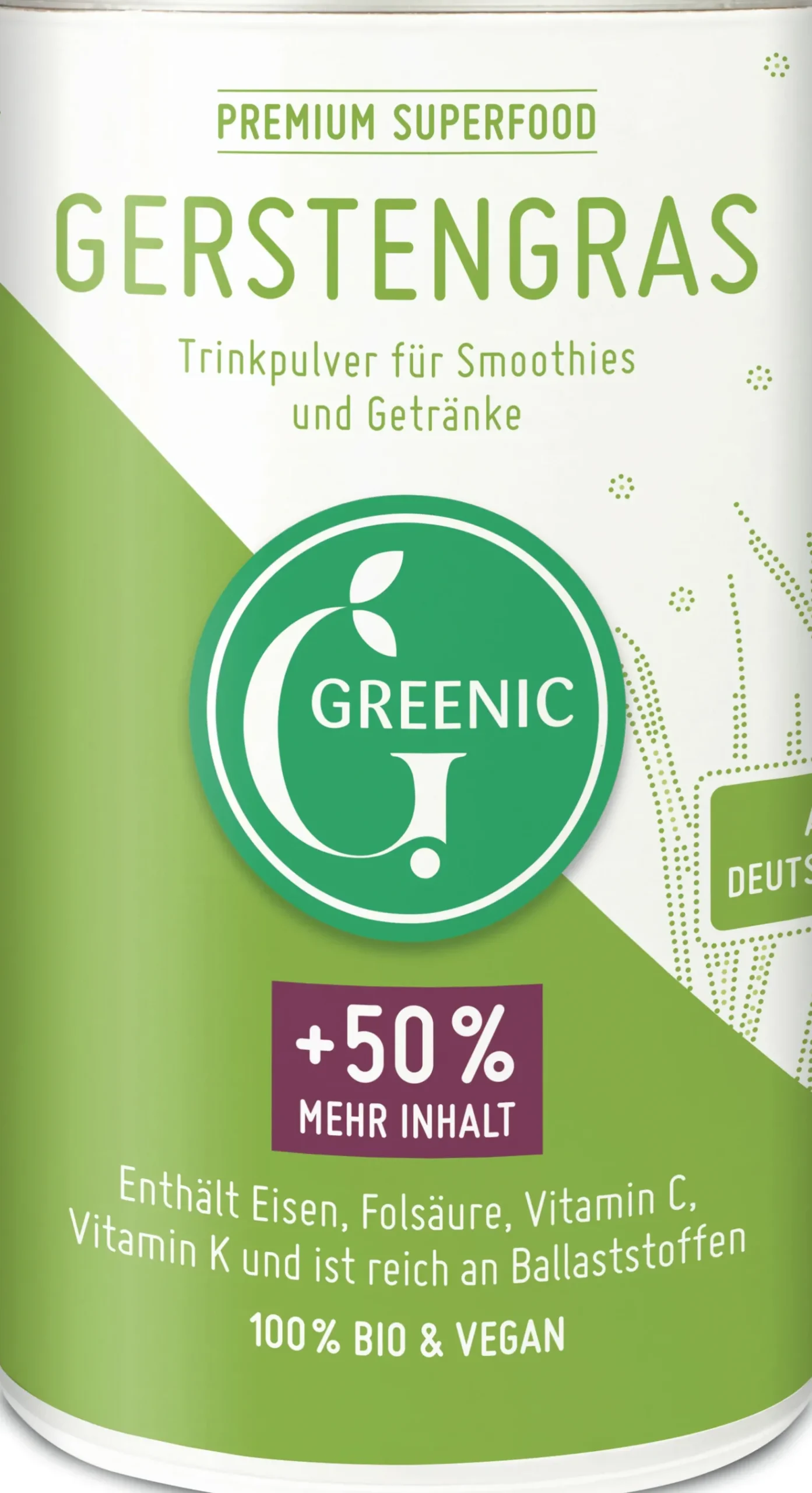 Gerstengras Pulver bio (150g)