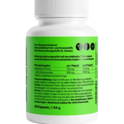 Glucomannan 500mg (90 Kapseln)