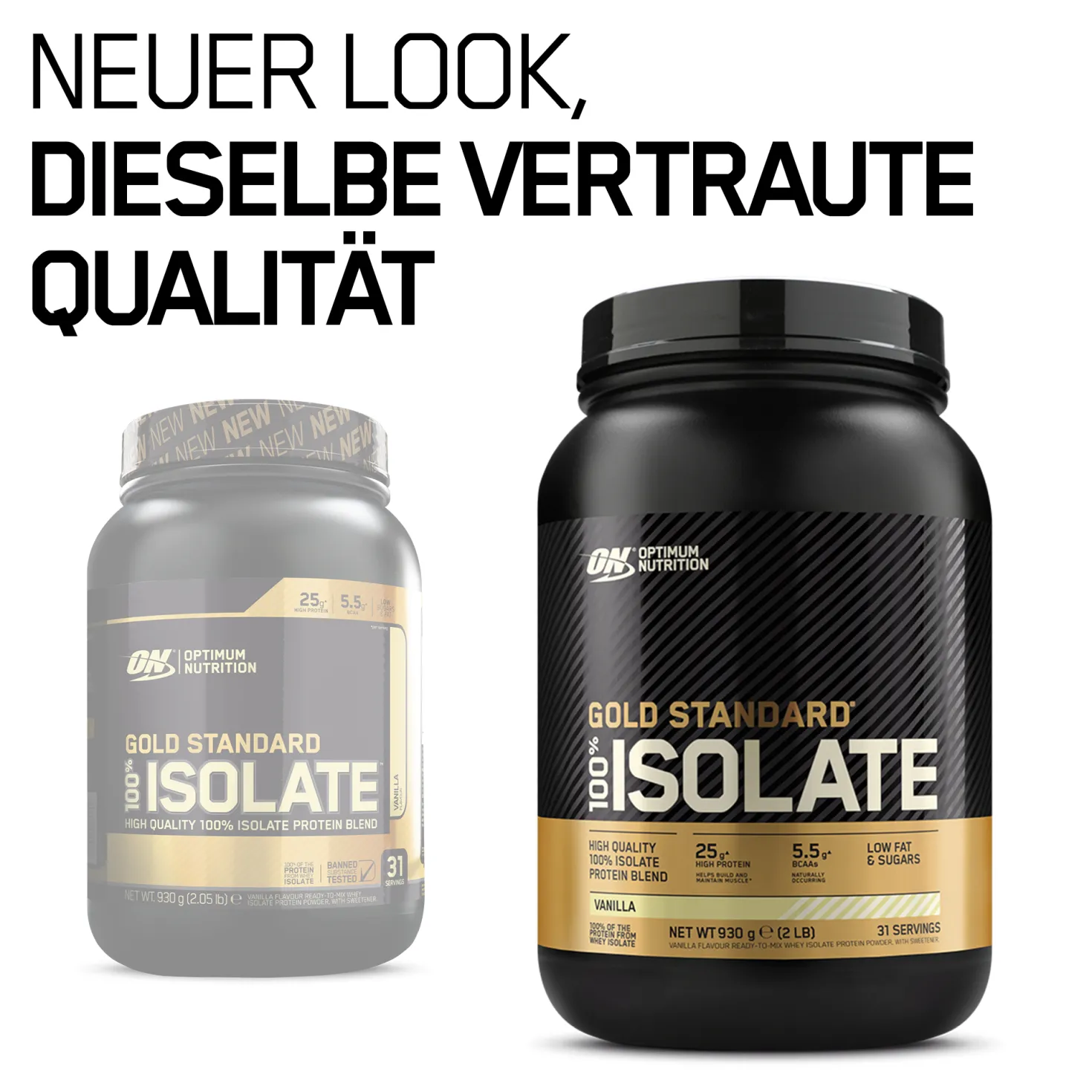 100% Gold Standard Isolate (930g)