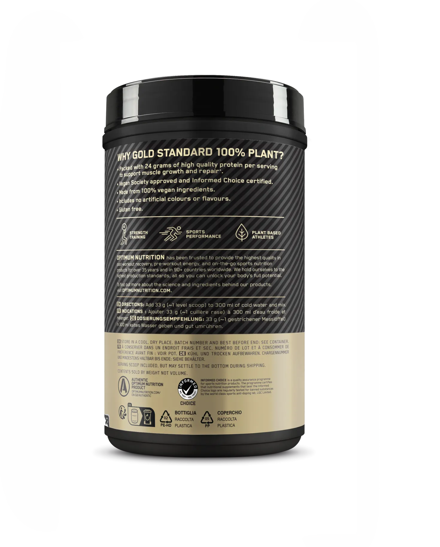 Gold Standard 100% Plant (684g)