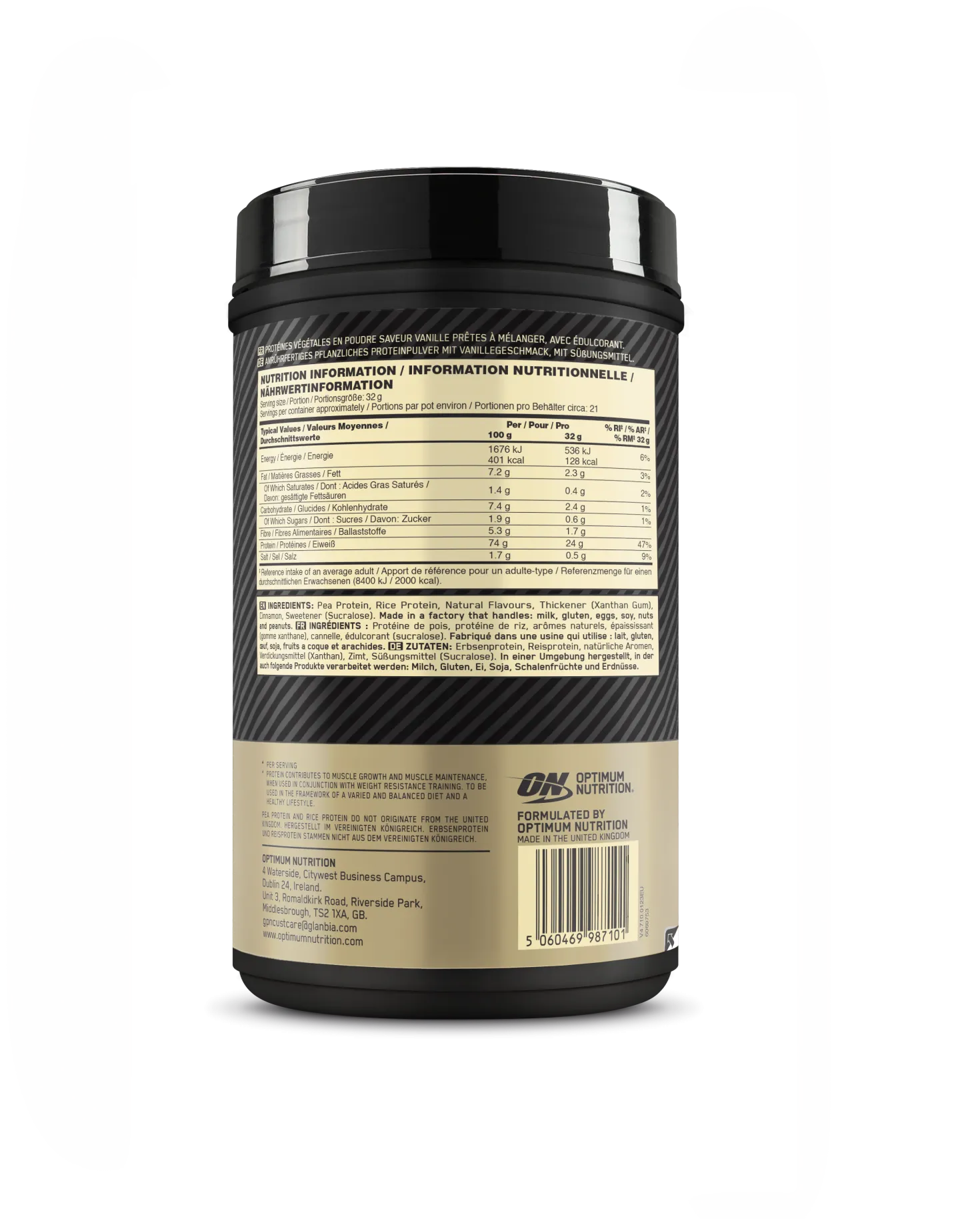 Gold Standard 100% Plant (684g)