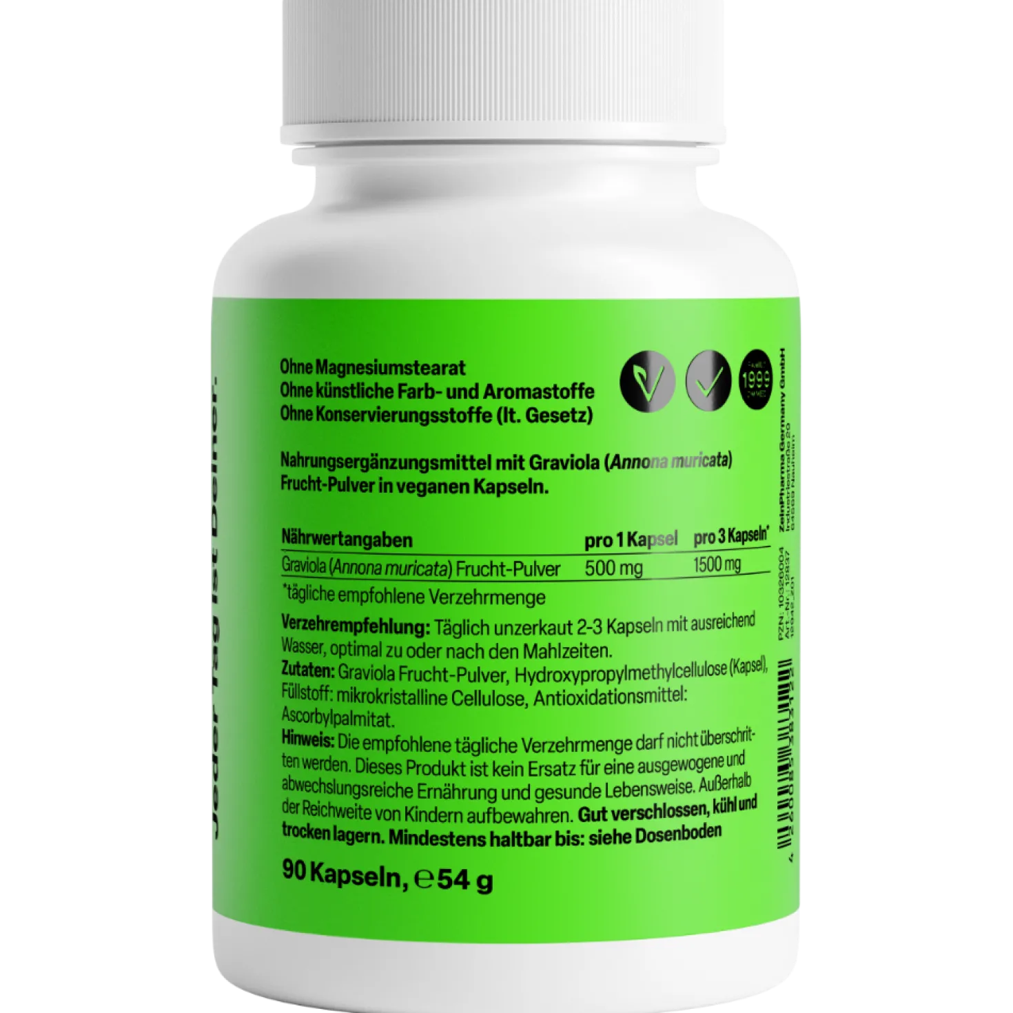 Graviola 500mg (90 Kapseln)