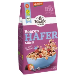 Hafermüsli mit Beeren glutenfrei bio (425g)