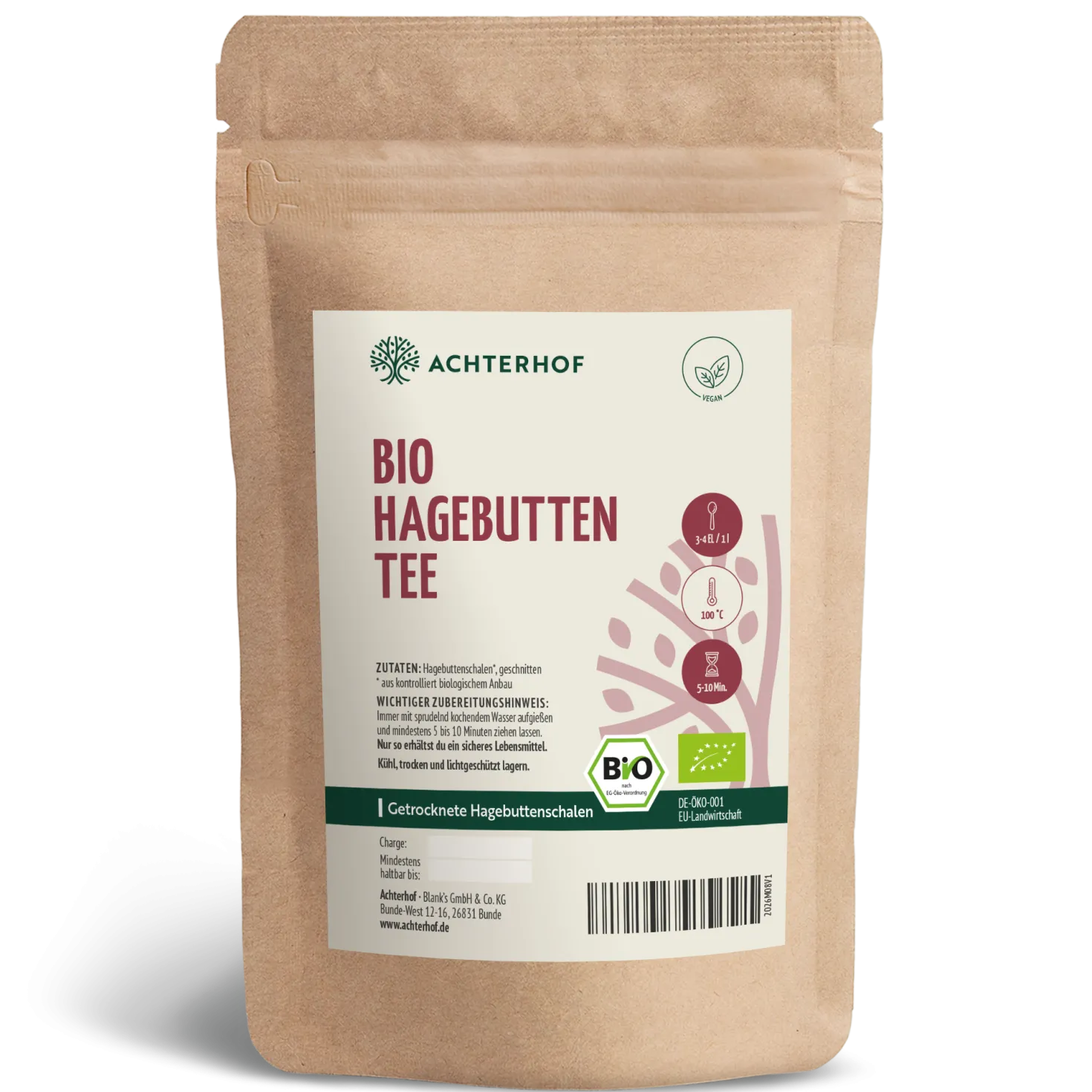Hagebuttentee Bio (500g)
