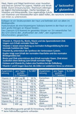 Haut + Haare + Nägel (30 Tabletten)