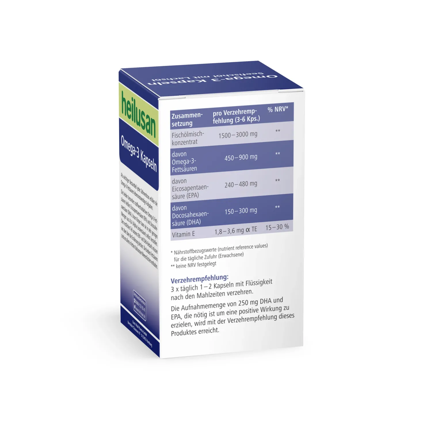 Heilusan Omega-3 (120 Kapseln)