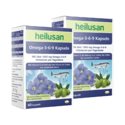 Heilusan Omega-3-6-9 2-Monatspackung (2x60 Kapseln)