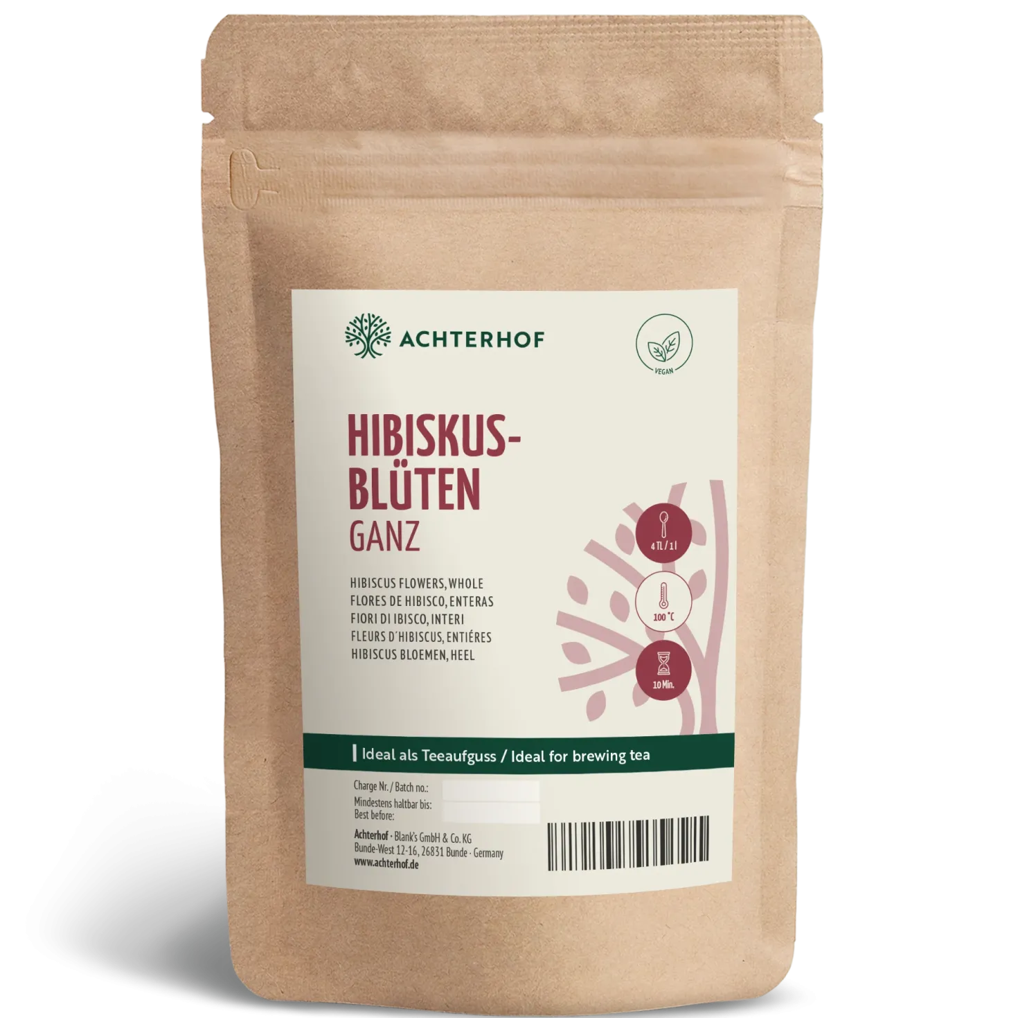 Hibiskusblüten ganz (1000g)