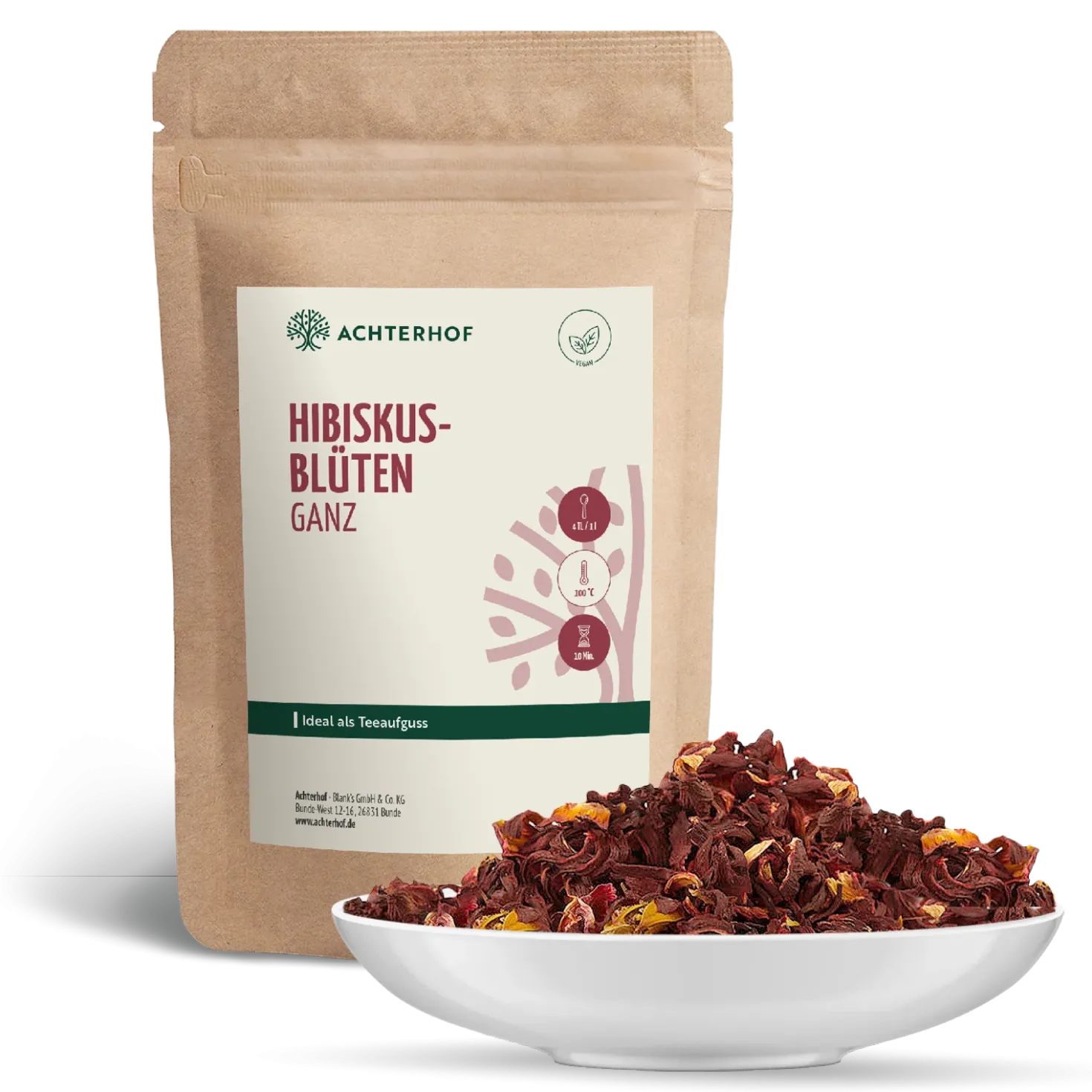 Hibiskusblüten ganz (1000g)