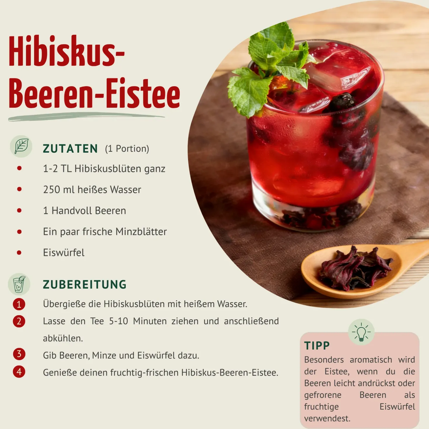 Hibiskusblüten ganz (1000g)