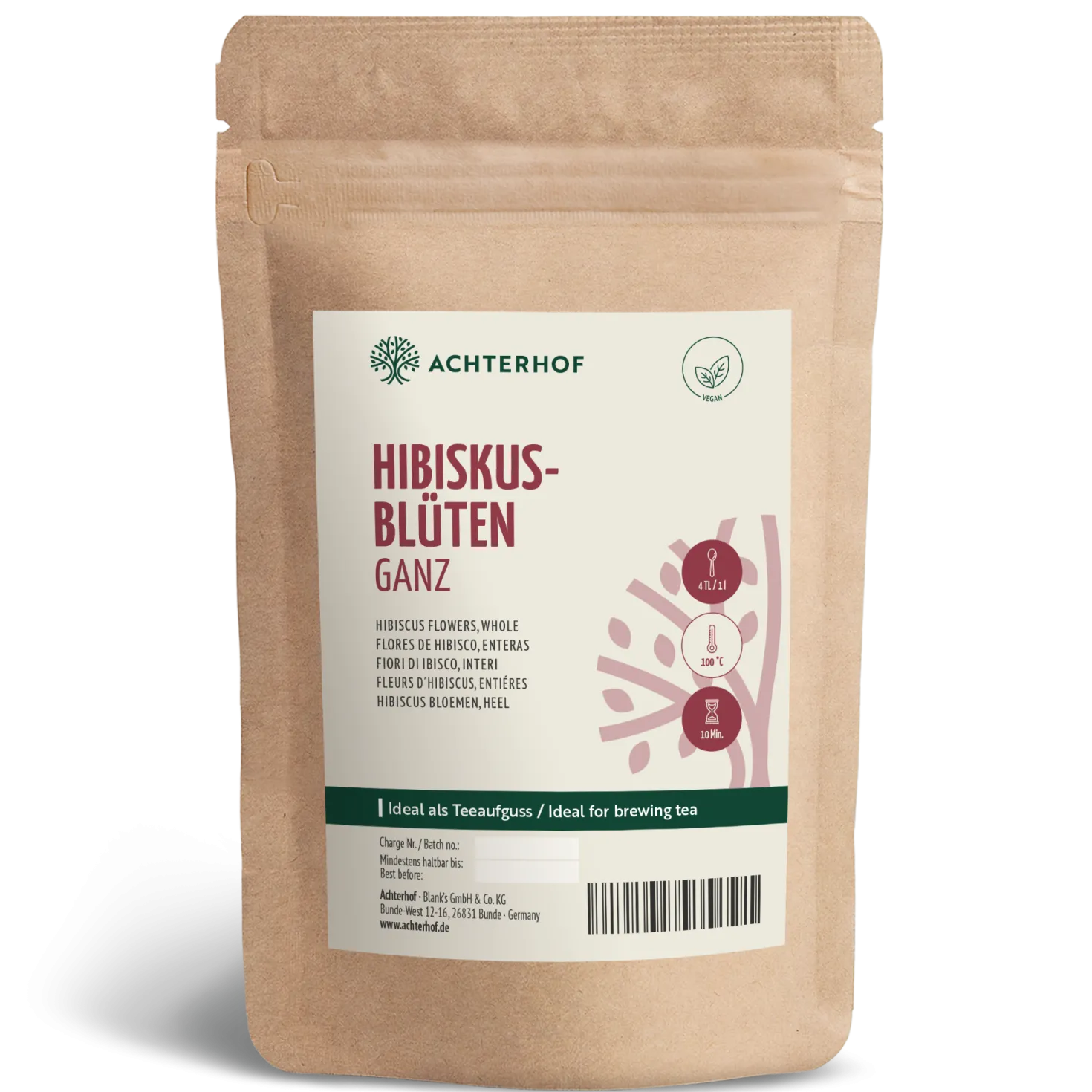 Hibiskusblüten ganz (1000g)