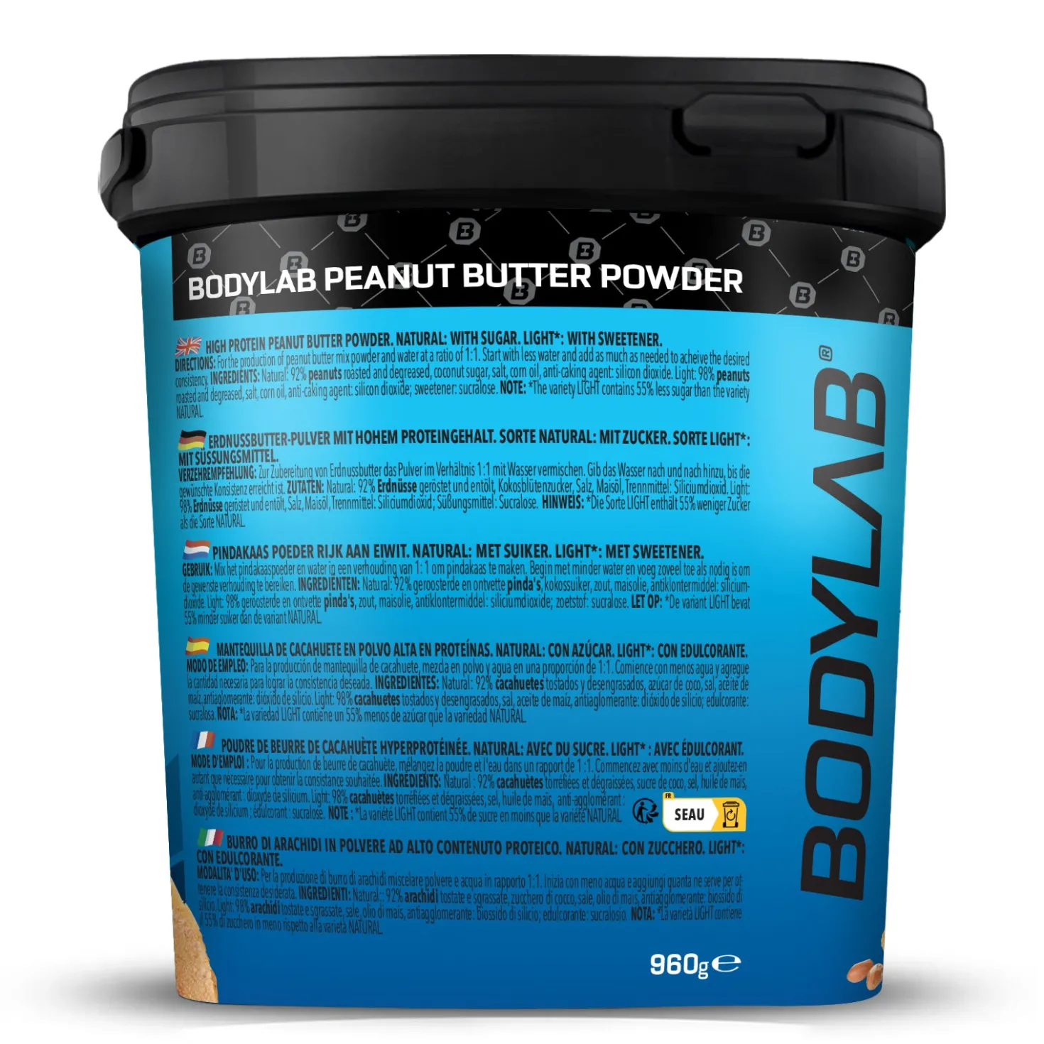 High Protein Peanut Butter Powder (960g)