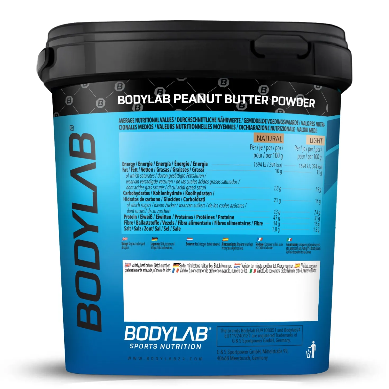 High Protein Peanut Butter Powder (960g)