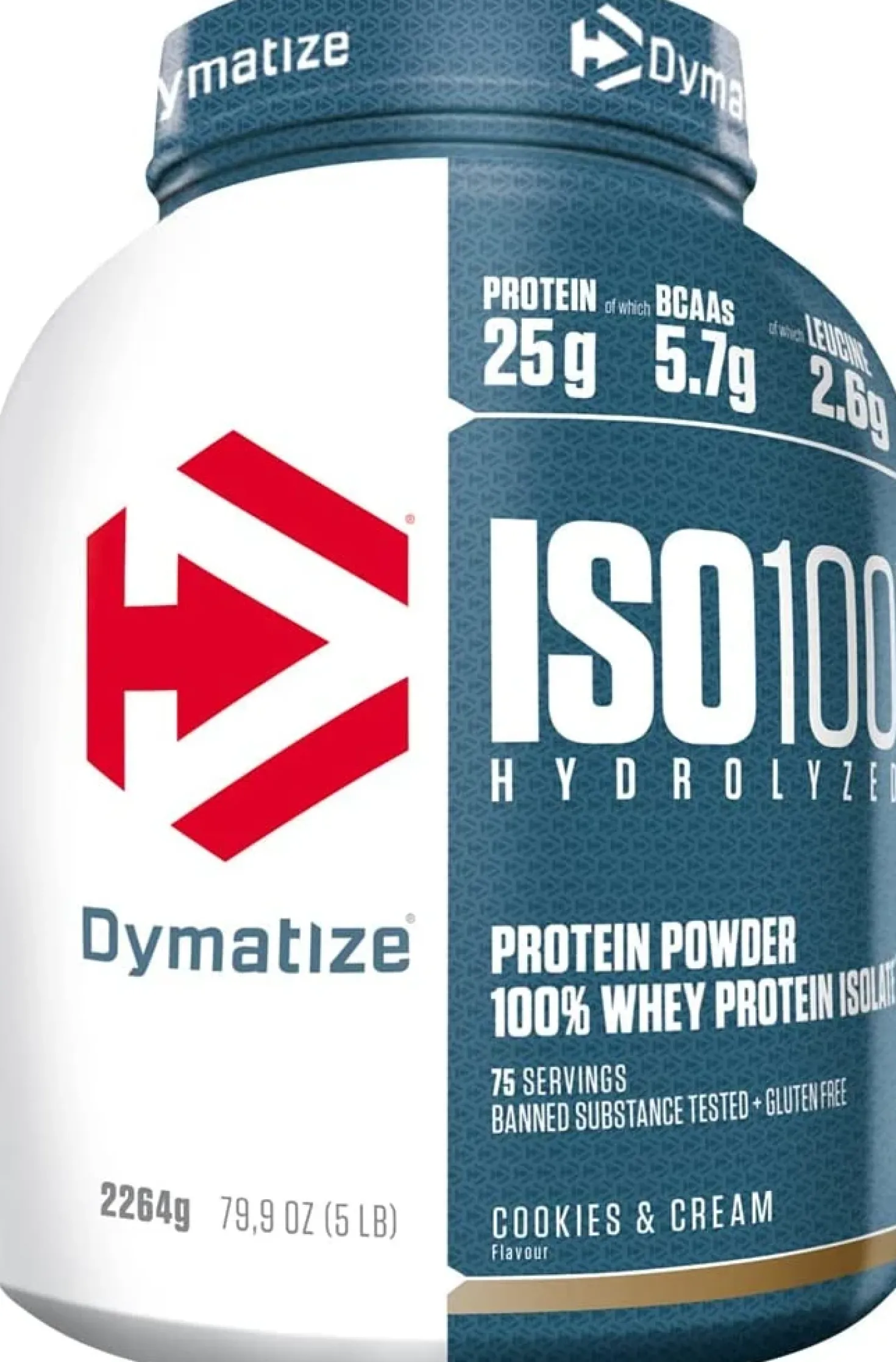 ISO 100 Hydrolyzed (2200g)