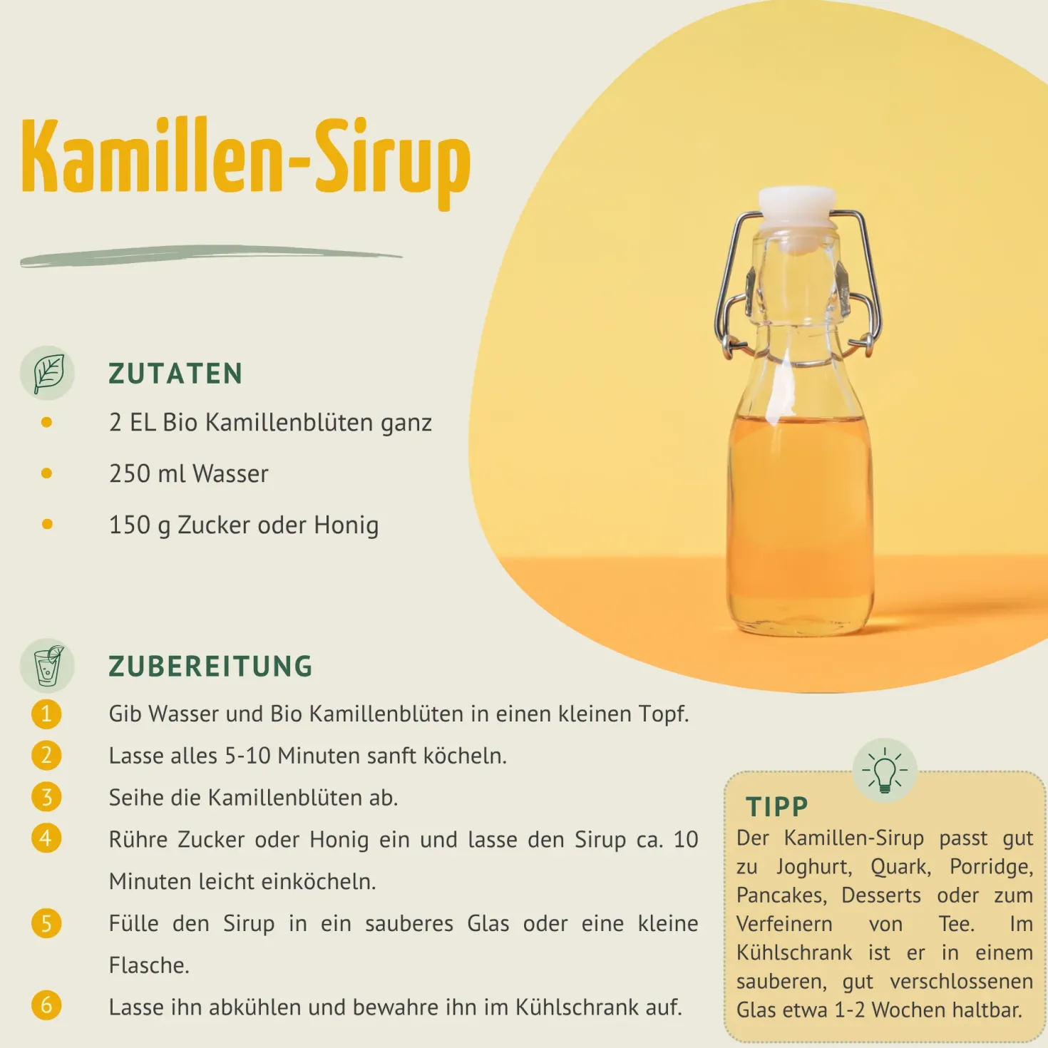 Kamillenblüten ganz Bio (1000g)