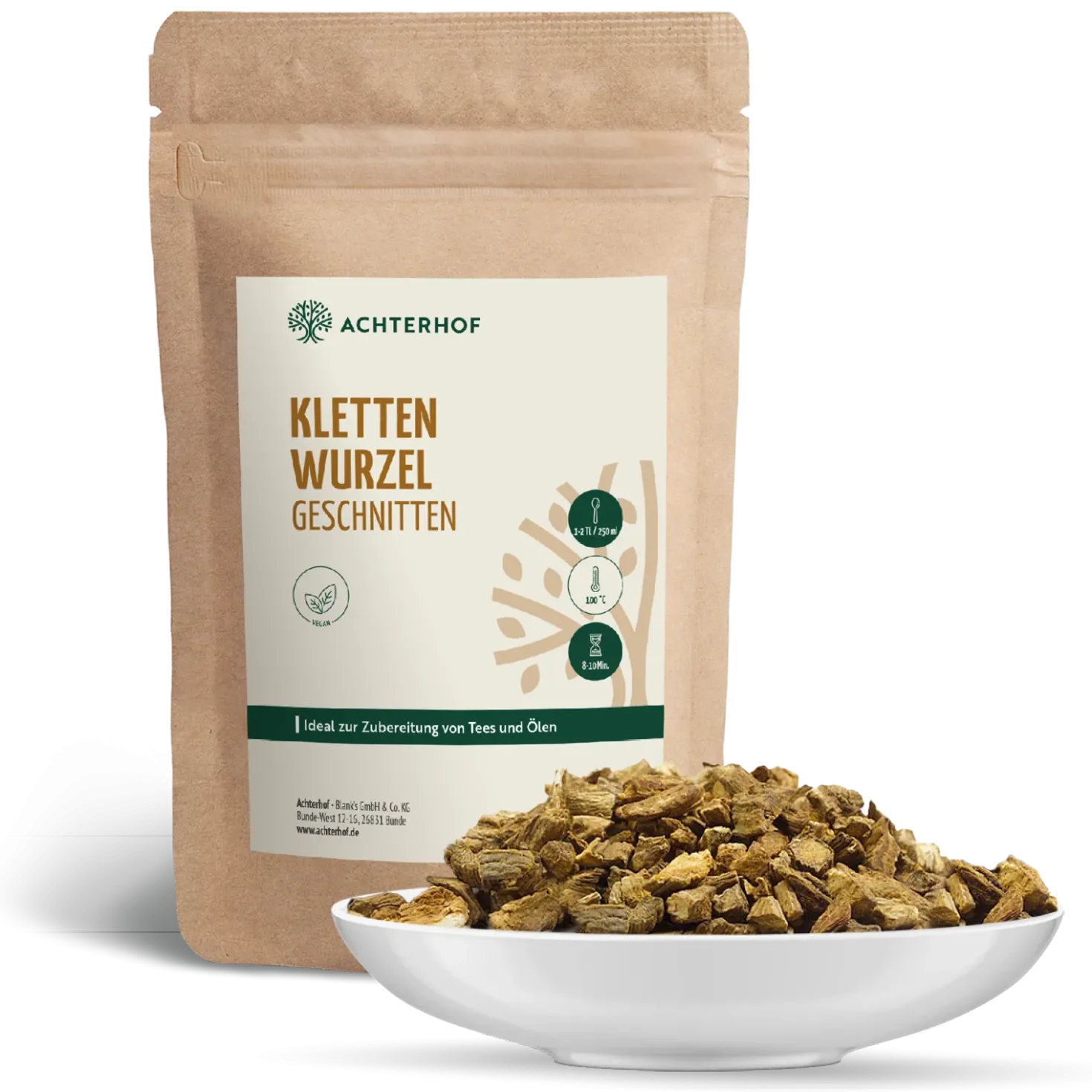 Klettenwurzel geschnitten (500g)