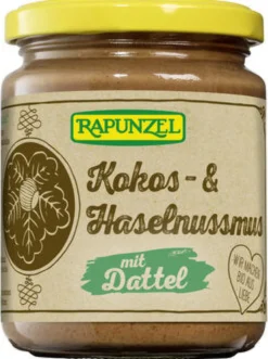 Kokos- & Haselnussmus mit Dattel bio (250g)