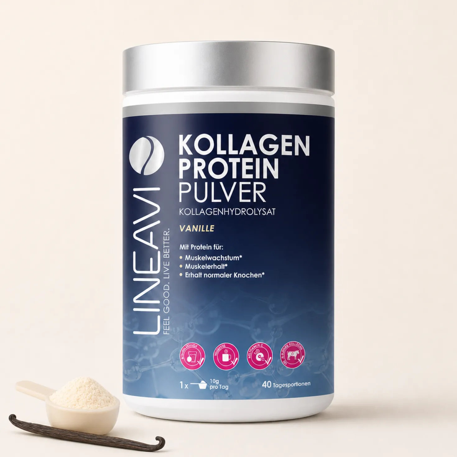 Kollagen Proteinpulver (400g)