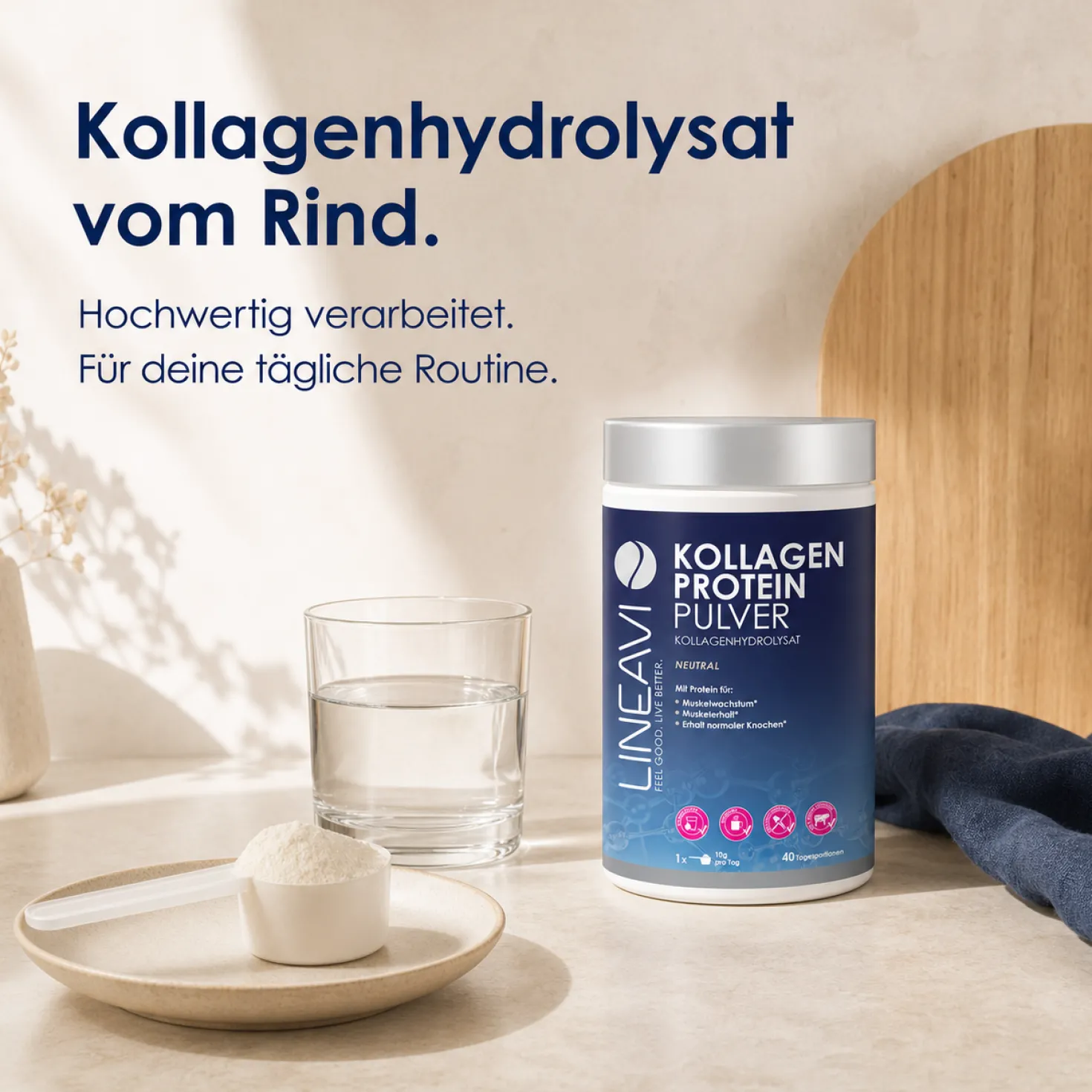 Kollagen Proteinpulver (400g)