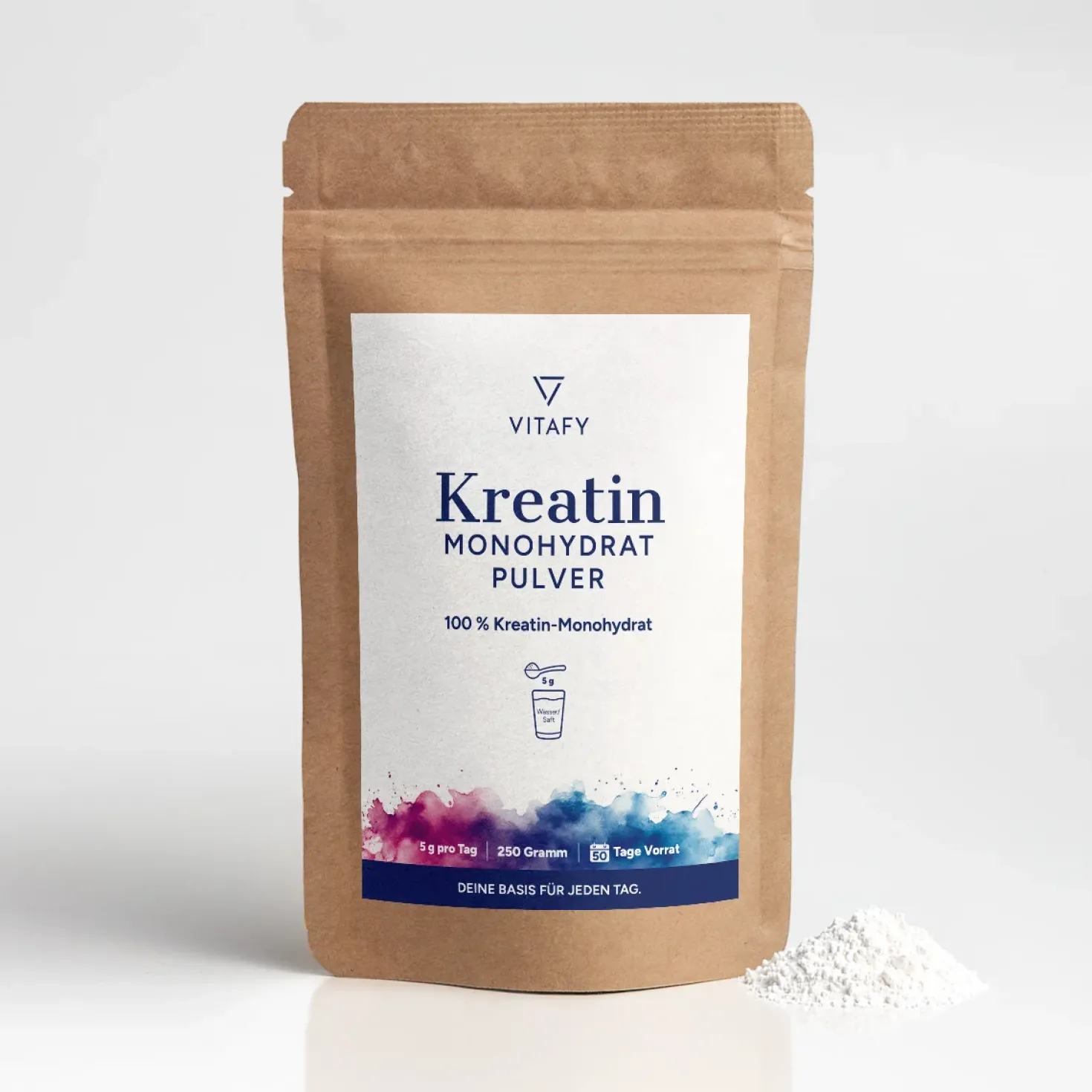 100% Kreatin Monohydrat Pulver (250g)