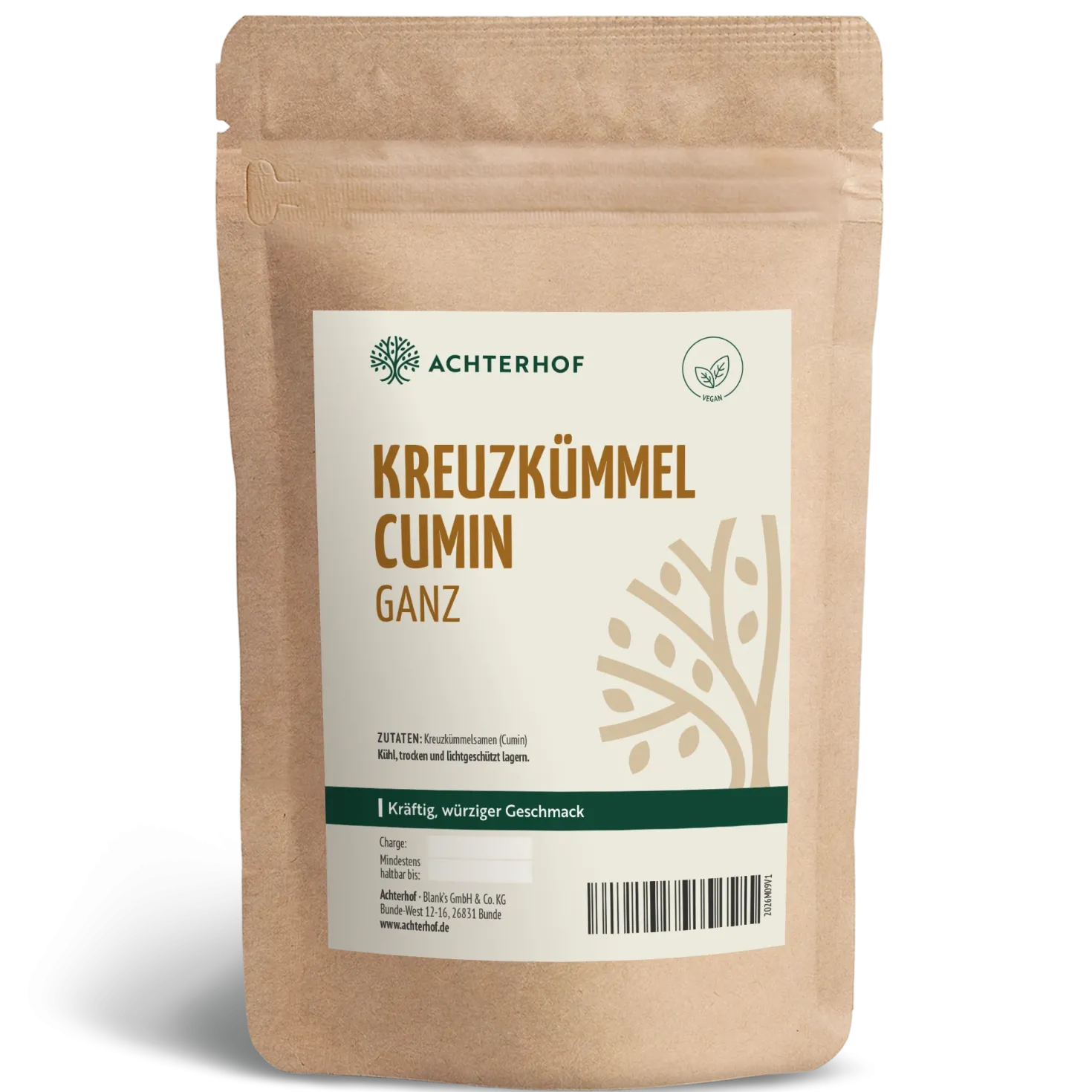 Kreuzkümmel Cumin ganz (500g)