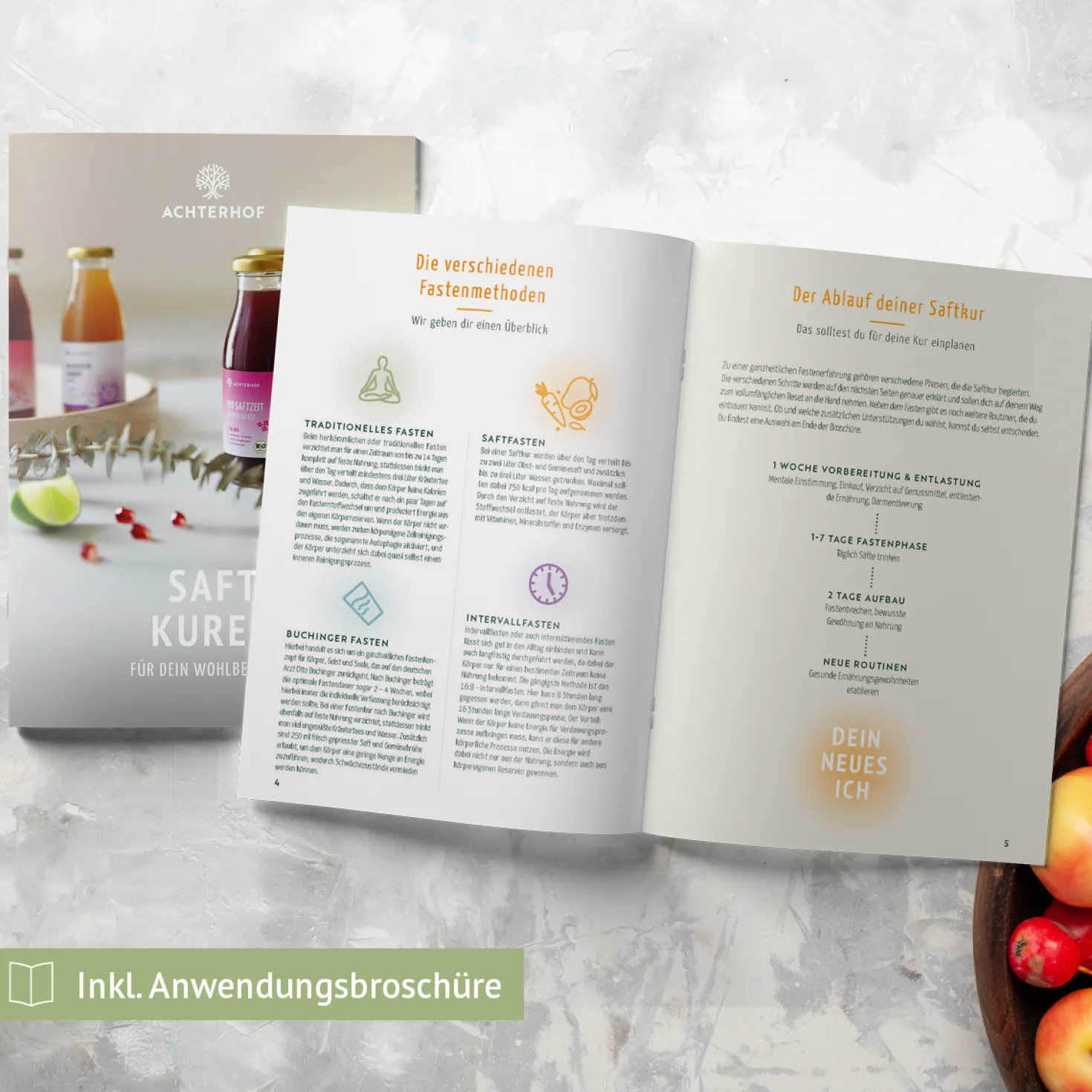 Kräuterwunder Bio Fastenkur 1-7 Tage (6 Flaschen pro Tag)