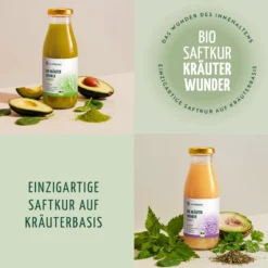 Kräuterwunder Bio Fastenkur 1-7 Tage (6 Flaschen pro Tag)