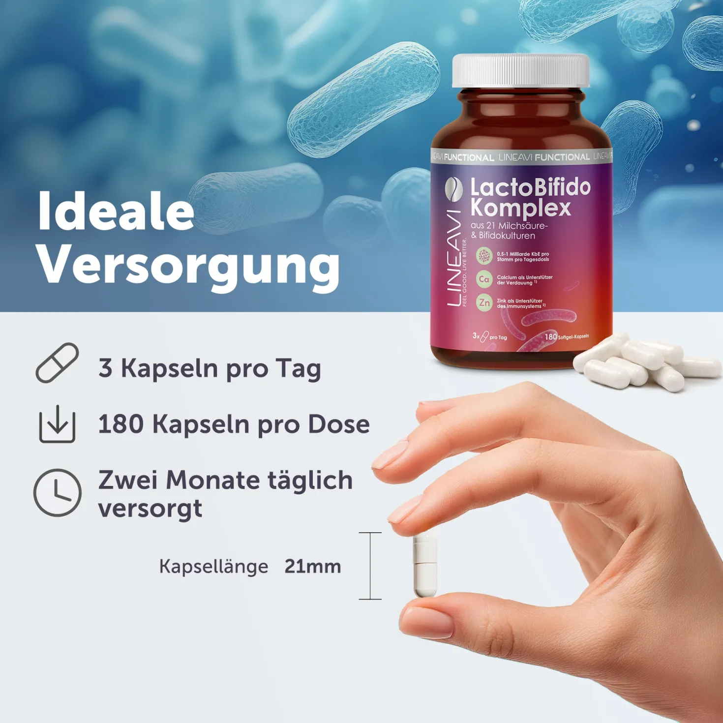 LactoBifido Komplex (180 Kapseln)