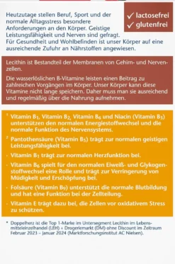 Lecithin B Vitamine (40 Kapseln)