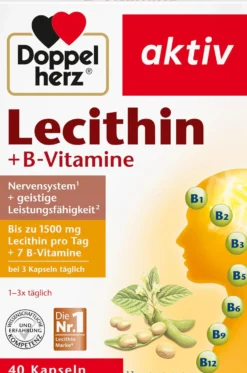 Lecithin B Vitamine (40 Kapseln)