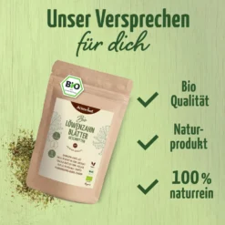 Löwenzahnblätter geschnitten Bio (100g)