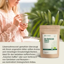 Löwenzahnwurzel Pulver Bio (500g)