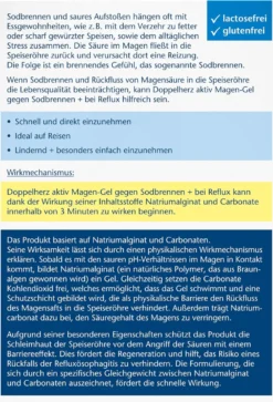Magen-Gel gegen Sodbrennen + bei Reflux (20x10ml)