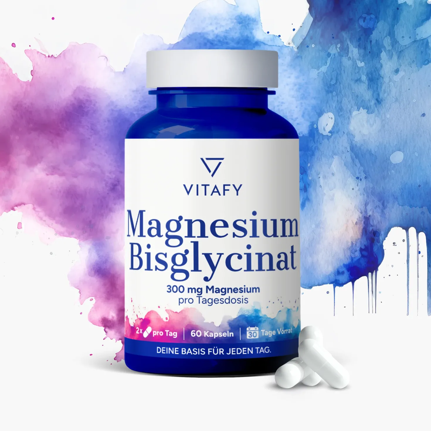 Magnesium Bisglycinat (60 Kapseln)