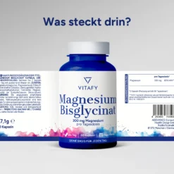 Magnesium Bisglycinat (60 Kapseln)